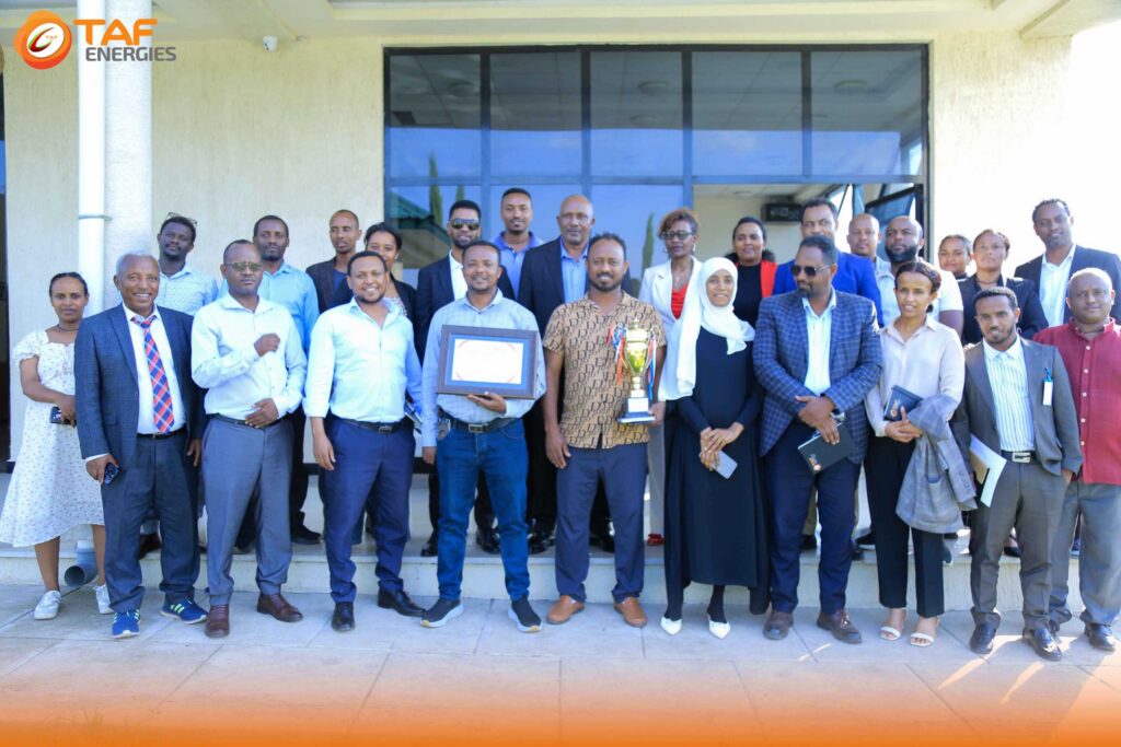 Ethiopian Toll Roads Enterprise holds a working visit and consultation programme at TAF Smart Station (Km 29)