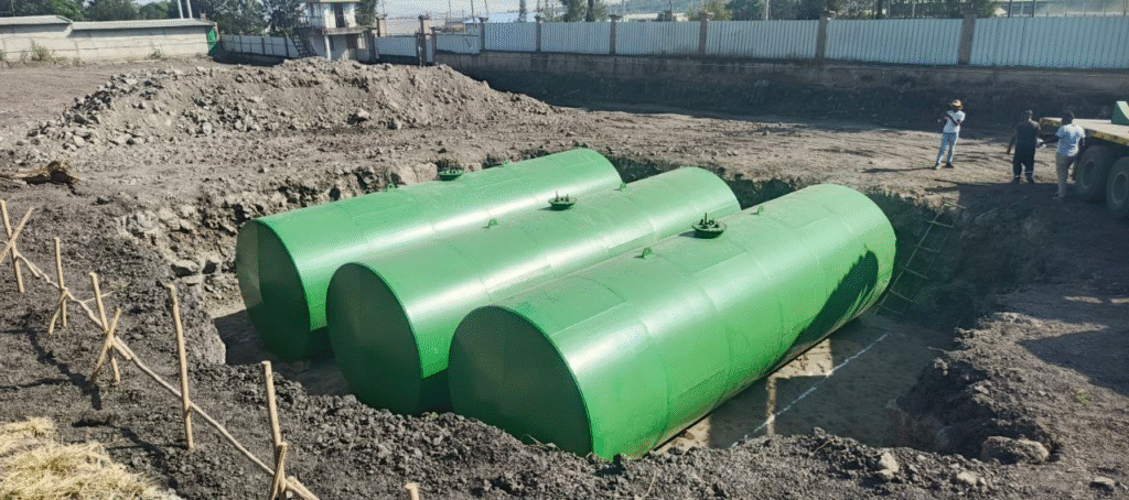 Underground Fuel Tank Installation